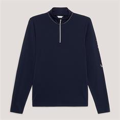 Trainingsshirt Tommy Hilfiger Thermo Studded Logo Donkerblauw