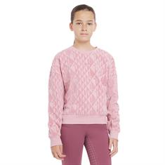 Trui LeMieux Young Rider Clea Crew Kids Lichtroze