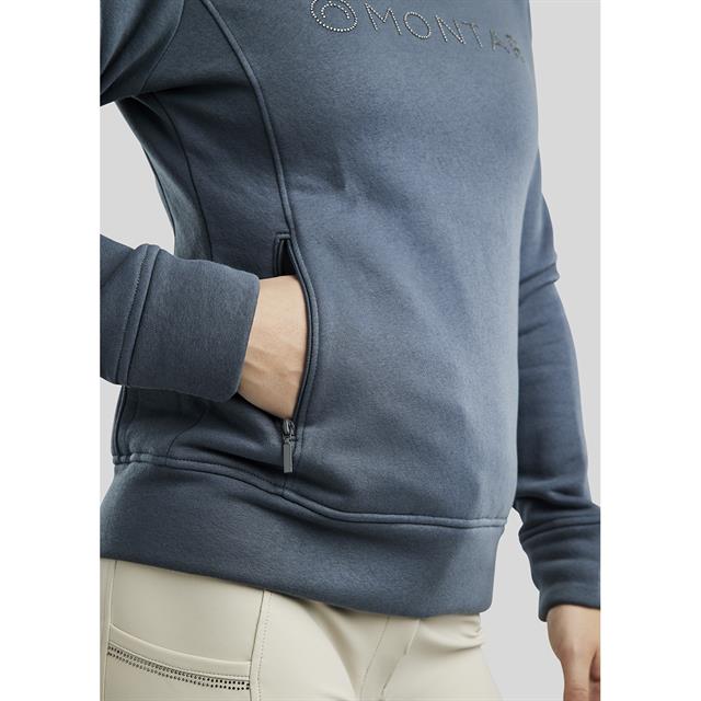 Trui Montar MONaja Gun Metal Middenblauw