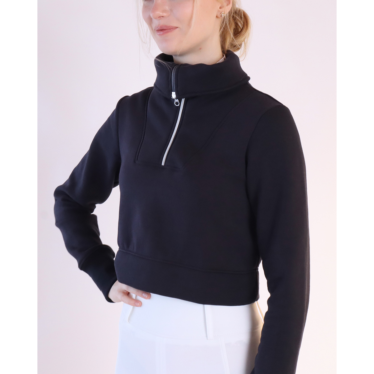 Trui Montar Mosimone Crop Donkerblauw, L in donkerblauw