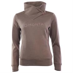 Trui Montar Naja Neckzipper Bruin