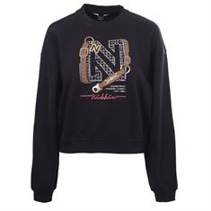 Trui N BRANDS X Epplejeck Sandy Zwart