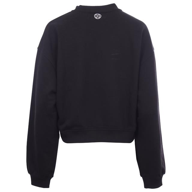 Trui N BRANDS X Epplejeck Sandy Zwart