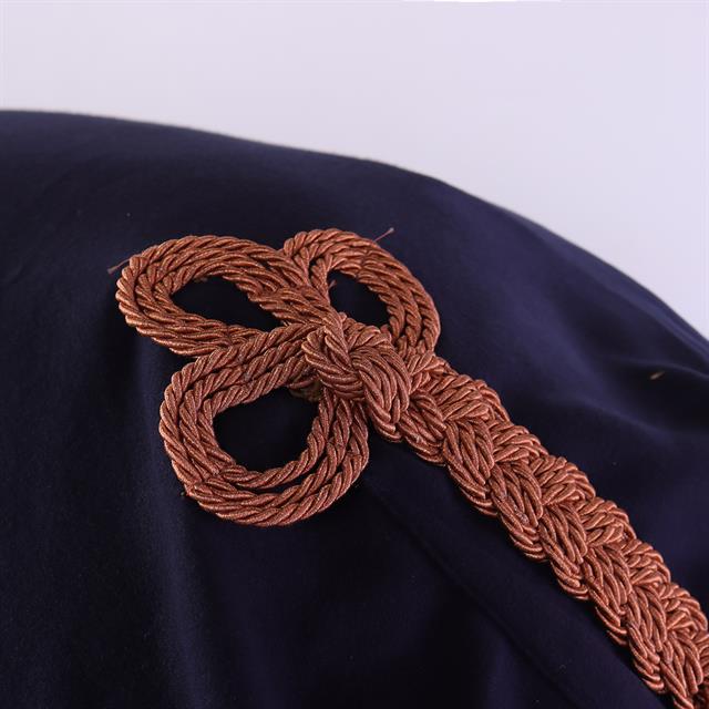 Uitrijdeken Horsegear Luxe Donkerblauw-roségoud