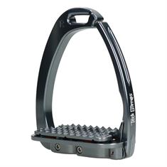 Veiligheidsbeugels Tech Stirrups Venice Dressage Plus Donkergrijs