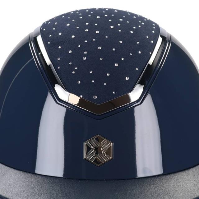 Veiligheidshelm Charles Owen Kylo Crystal MIPS Brede klep Donkerblauw