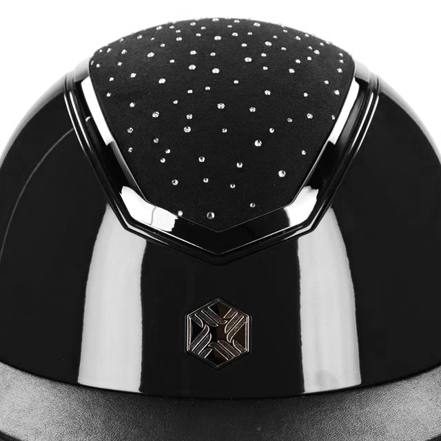 Veiligheidshelm Charles Owen Kylo Crystal MIPS Brede klep Zwart