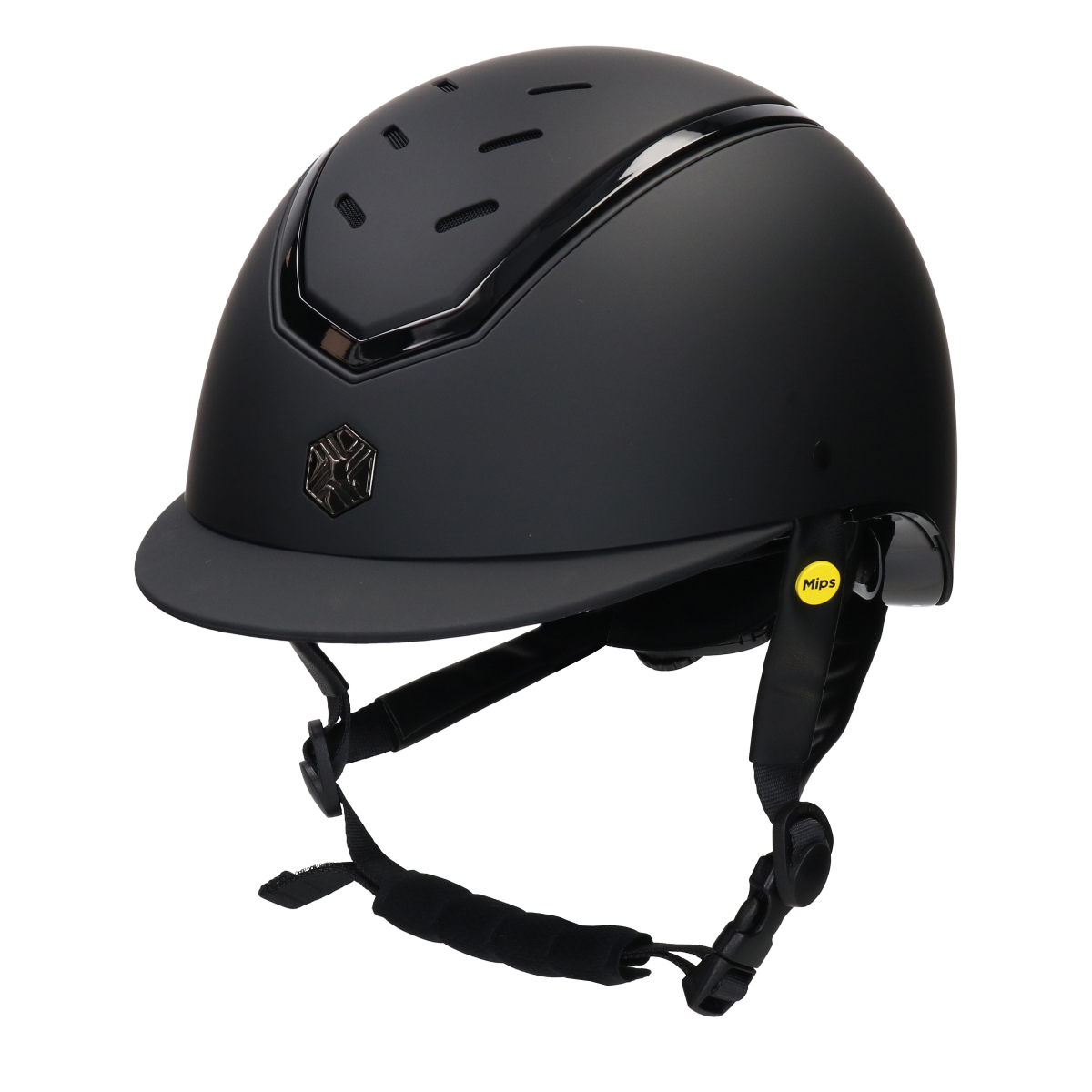 Veiligheidshelm Charles Owen Kylo Matt Mips Zwart, 58-61 cm in zwart