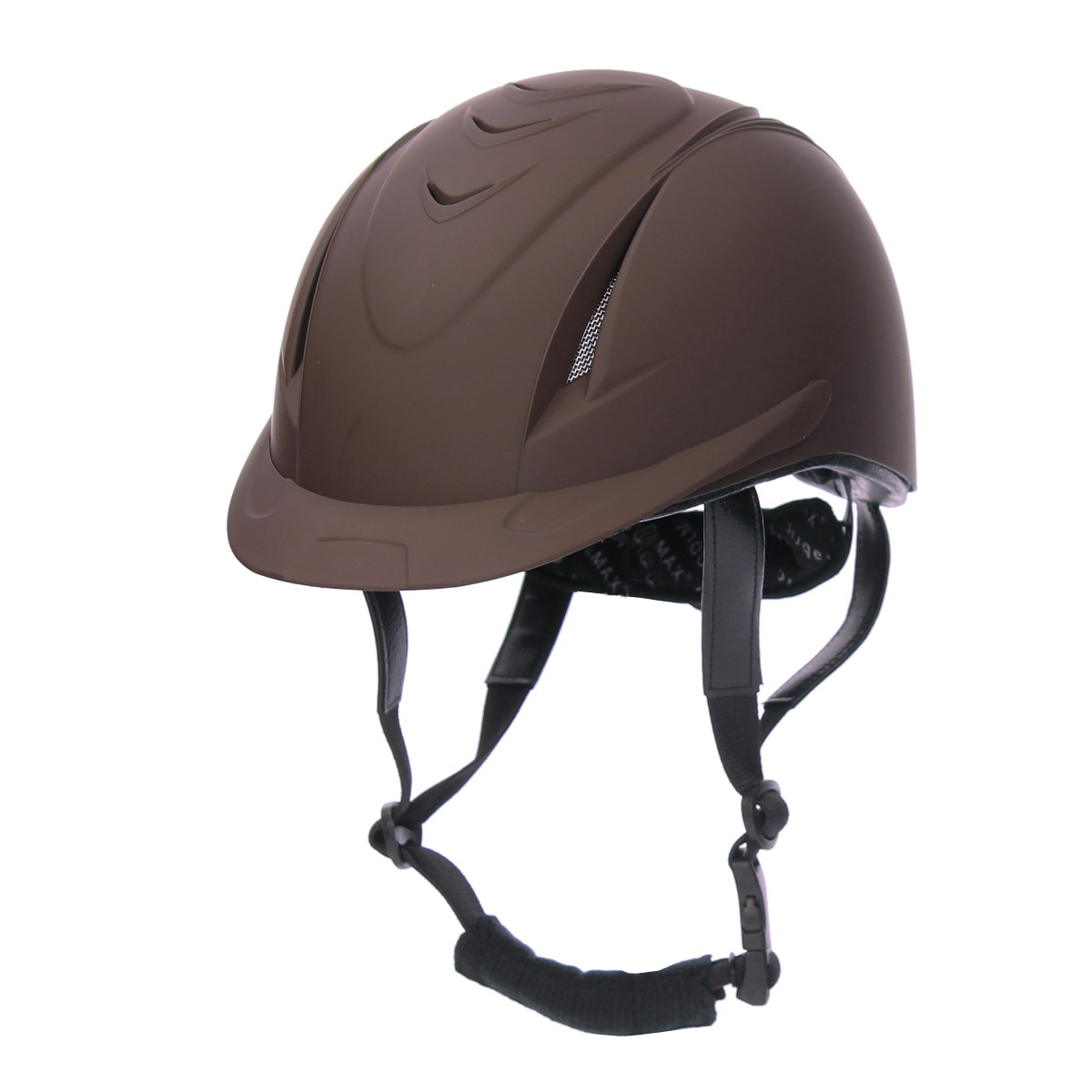 Veiligheidshelm Harry&apos;s Horse Chinook Vg1 Bruin, 48-52 cm in bruin