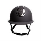 Veiligheidshelm Harry's Horse Pro F1 Matt Sprakle Zwart-zwart