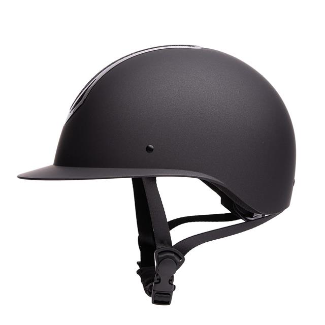 Veiligheidshelm Harry's Horse Pro F1 Matt Sprakle Zwart-zwart