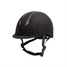Veiligheidshelm Harry's Horse Pro F1 Micro Suède Zwart