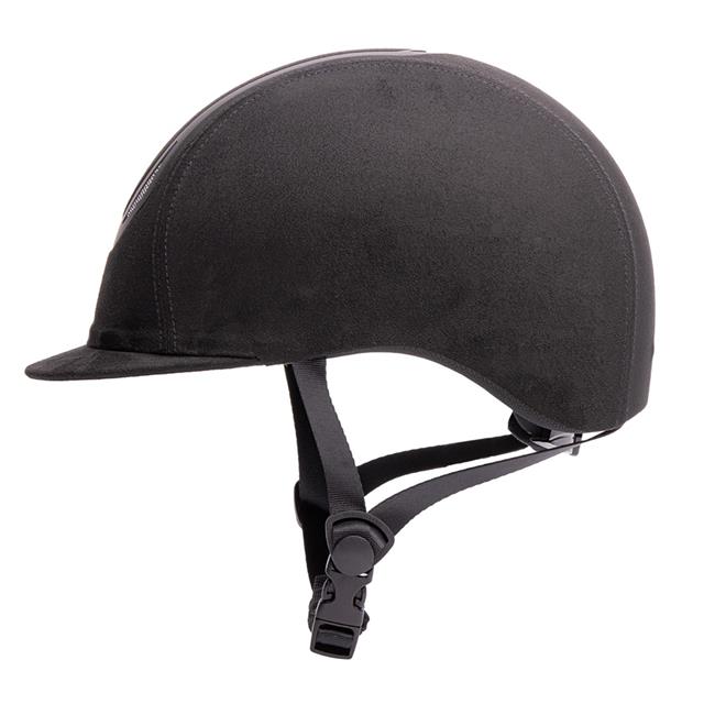 Veiligheidshelm Harry's Horse Pro F1 Micro Suède Zwart
