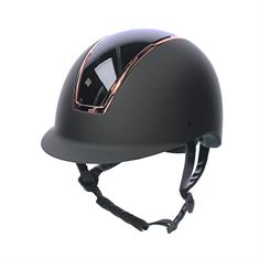 Veiligheidshelm Harry's Horse Regal Glossy Zwart-goud