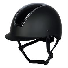 Veiligheidshelm Harry's Horse Regal Glossy Zwart-zilver