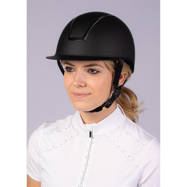 Veiligheidshelm Harry's Horse Royal Matt Zwart-zwart