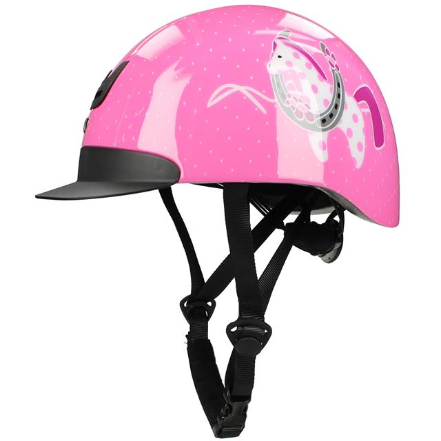 Veiligheidshelm Horka Horsey Kids VG1 Roze