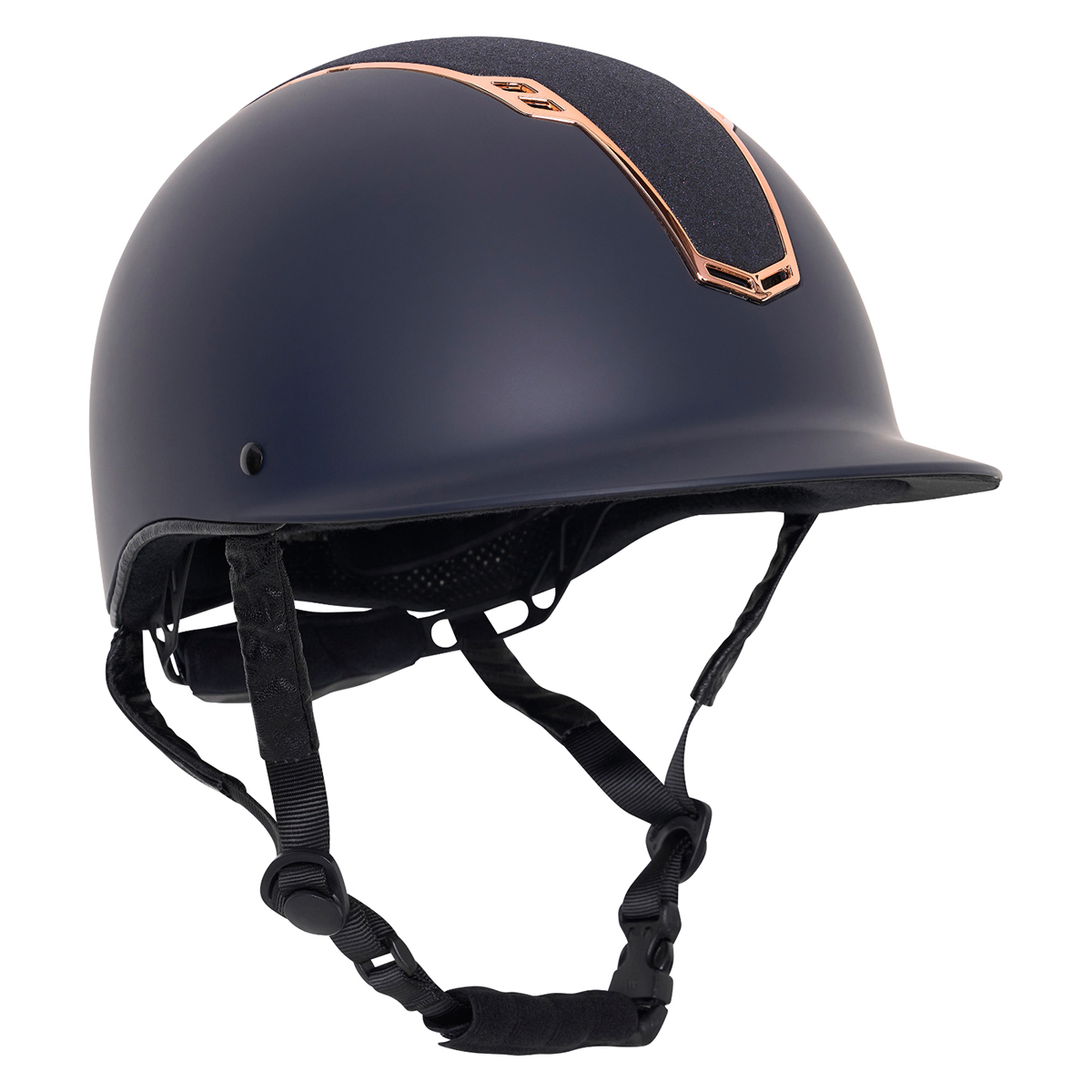 Imperial Riding - Riding Helmet - IRHOlania - Navy Matt Rose - S/M