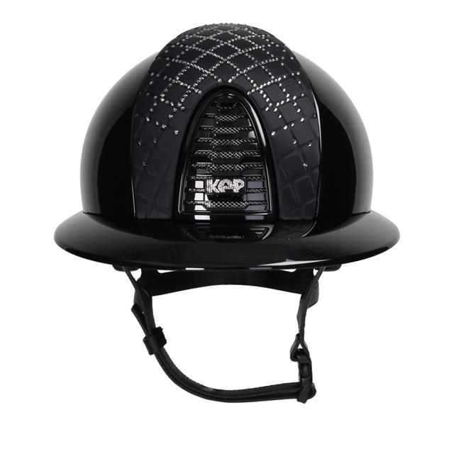 Veiligheidshelm KEP Italia Cromo 2.0 Polish Metal Milano Street Polo Zwart