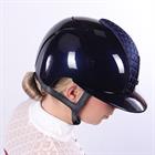 Veiligheidshelm KEP Italia Cromo 2.0 Polish Metal Milano Swarovski Polo Donkerblauw