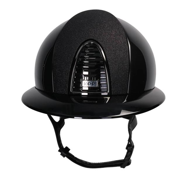 Veiligheidshelm KEP Italia Cromo 2.0 Shine Star Polo Zwart