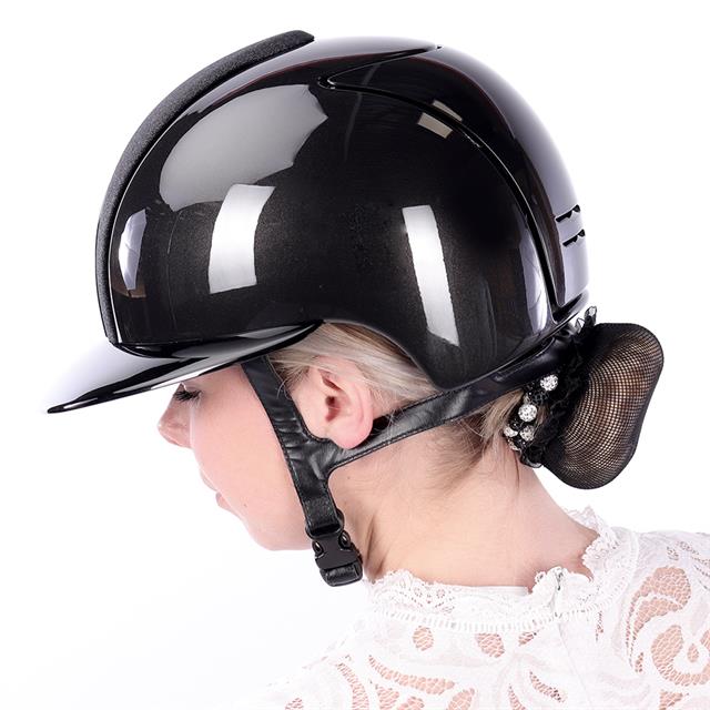 Veiligheidshelm KEP Italia Cromo 2.0 Shine Star Polo Zwart