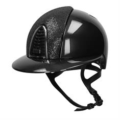 Veiligheidshelm KEP Italia Cromo 2.0 Shine Voorzijde Glitter Polo Zwart