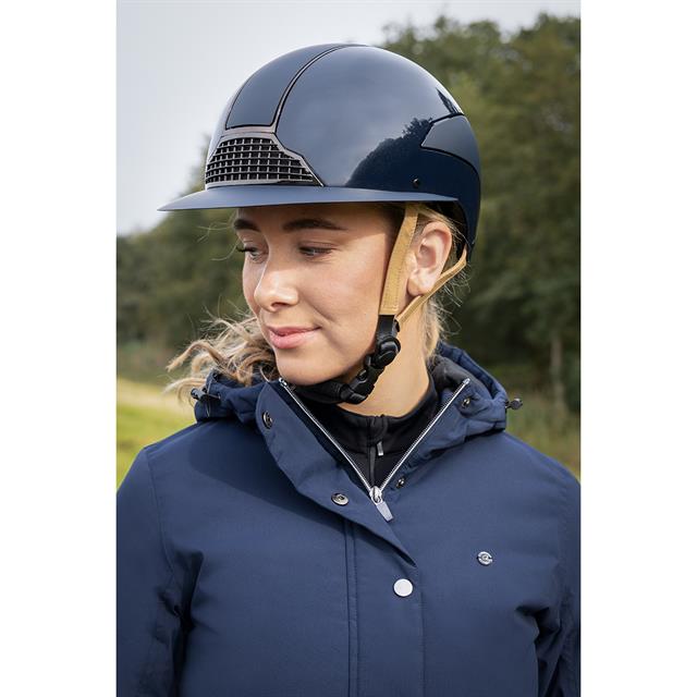 Veiligheidshelm QHP Miami Polo Visor Donkerblauw