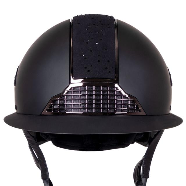 Veiligheidshelm QHP Ohio Polo Visor Zwart