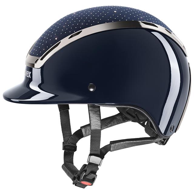 Veiligheidshelm Uvex Exxeed Glow Donkerblauw-zwart