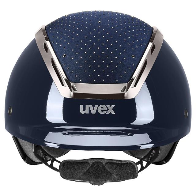 Veiligheidshelm Uvex Exxeed Glow Donkerblauw-zwart