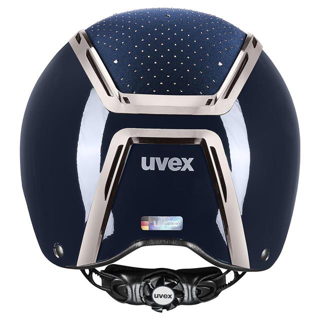 Veiligheidshelm Uvex Exxeed Glow Donkerblauw-zwart