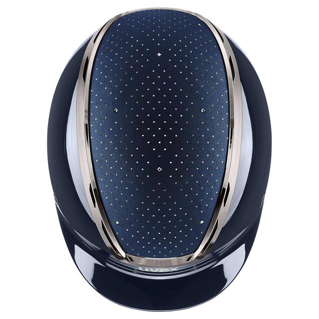 Veiligheidshelm Uvex Exxeed Glow Donkerblauw-zwart