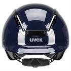 Veiligheidshelm Uvex Exxeed Shiny Crome Donkerblauw