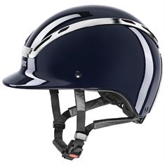 Veiligheidshelm Uvex Exxeed Shiny Crome Donkerblauw