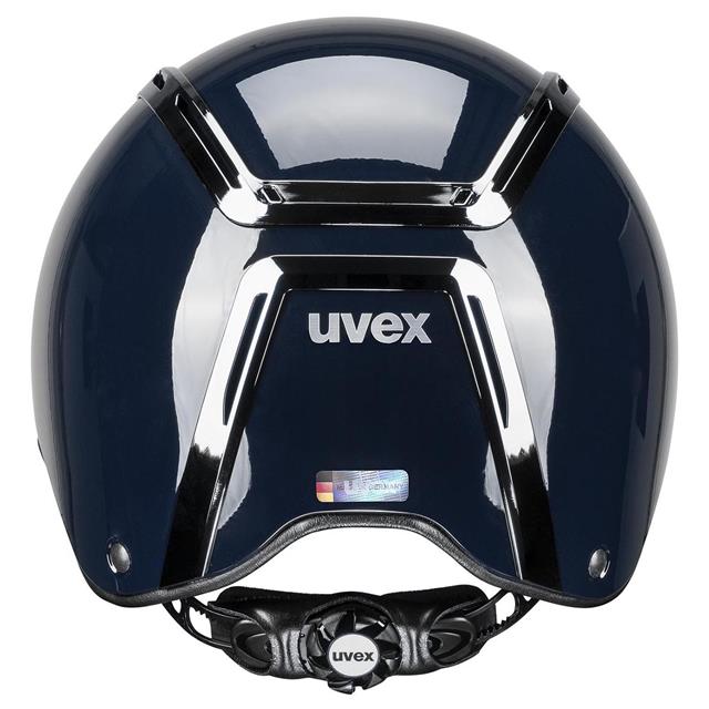 Veiligheidshelm Uvex Exxeed Shiny Crome Donkerblauw