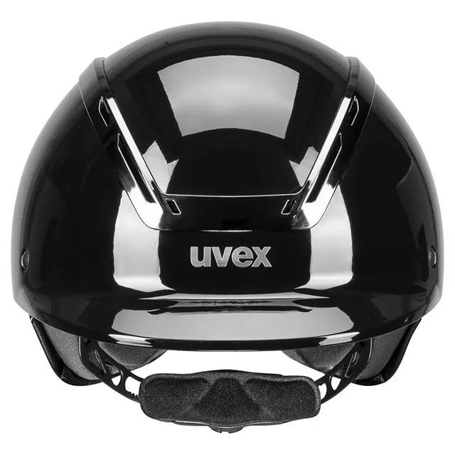 Veiligheidshelm Uvex Exxeed Shiny Crome Zwart
