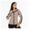 Vest ANKY Hooded Tech Lichtbruin