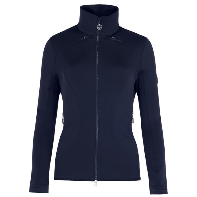 Vest Covalliero Lasercut Donkerblauw
