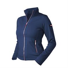 Vest Equestrian Stockholm Fleece Lagoon Blush Donkerblauw