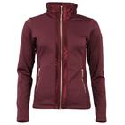Vest Equestrian Stockholm Merlot Crystal Gold Donkerrood