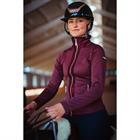 Vest Equestrian Stockholm Merlot Crystal Gold Donkerrood