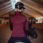 Vest Equestrian Stockholm Merlot Crystal Gold Donkerrood
