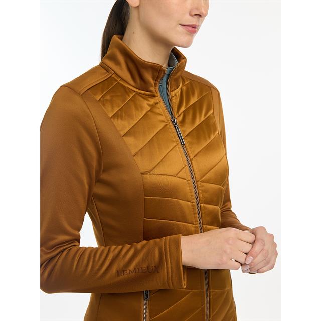 Vest LeMieux Dynamique Lichtbruin