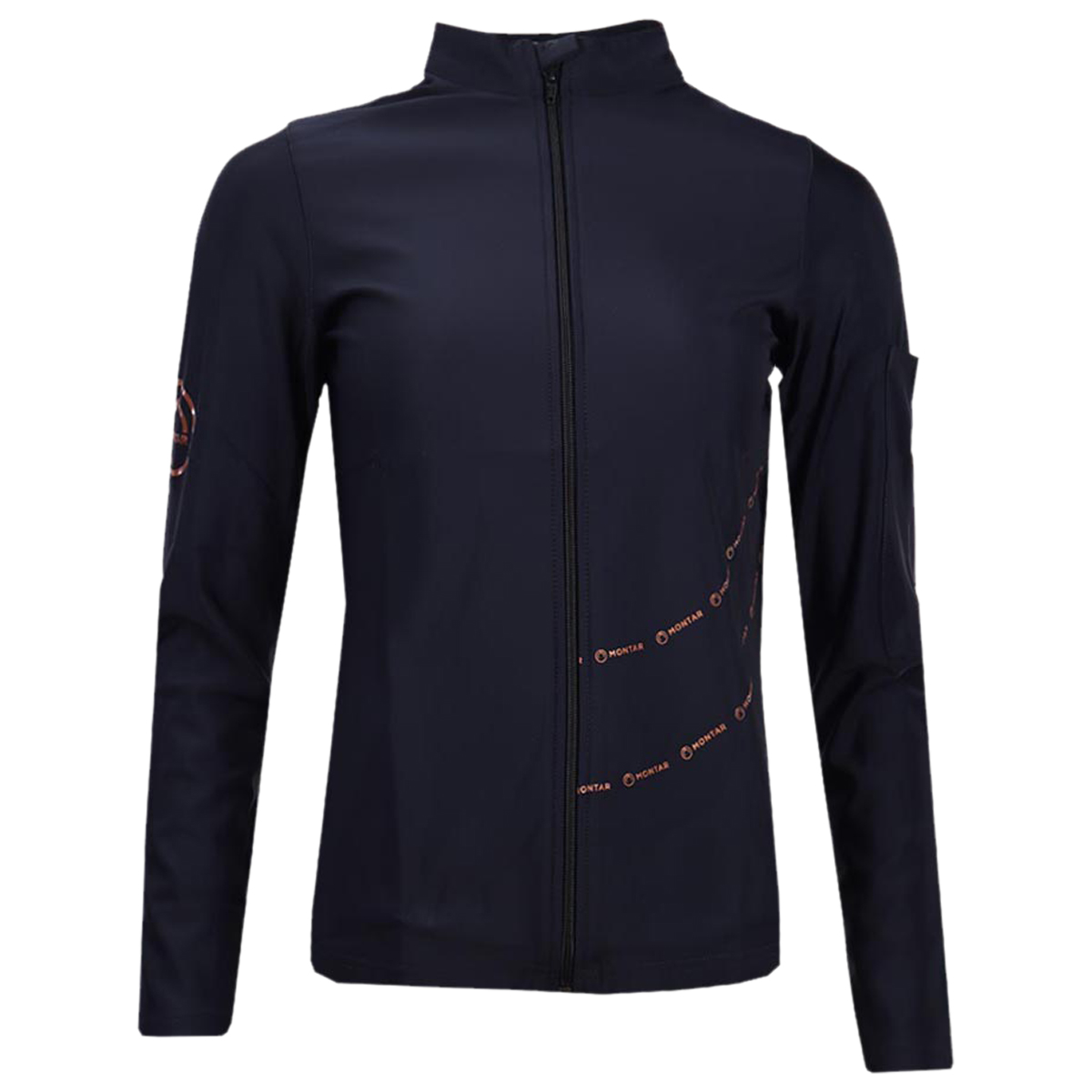 Vest Montar Elsa Rosegold Kids Donkerblauw, 164 in donkerblauw