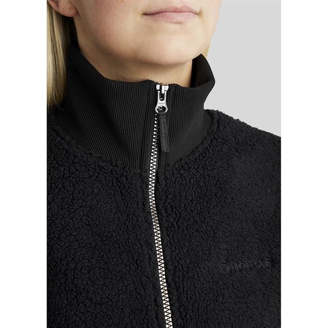 Vest Montar MOAudrey Teddy Zwart