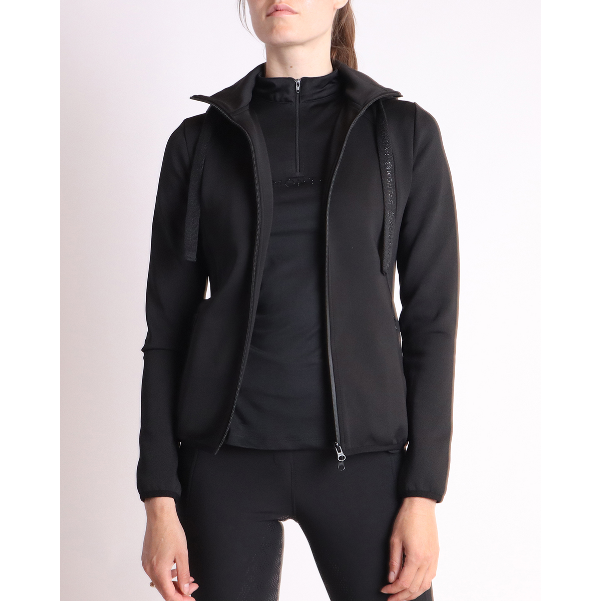 Vest Montar Mocaroline Zwart, S in zwart