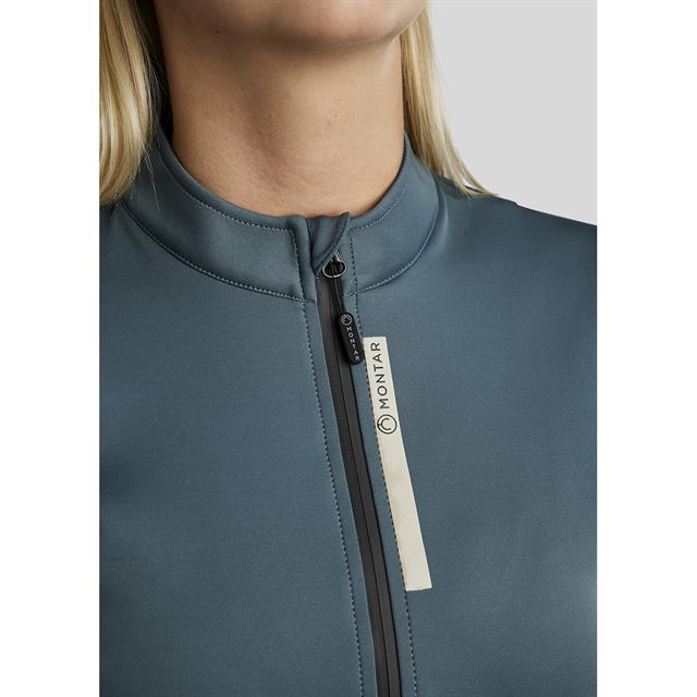 Vest Montar MOStella Contrast Stated Middenblauw
