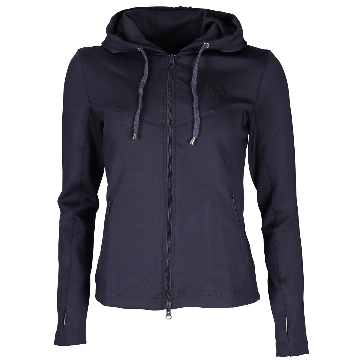 Vest Montar Zipper Kids Donkerblauw, 140 in donkerblauw