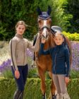 Vest QHP Liz Kids Lichtbruin